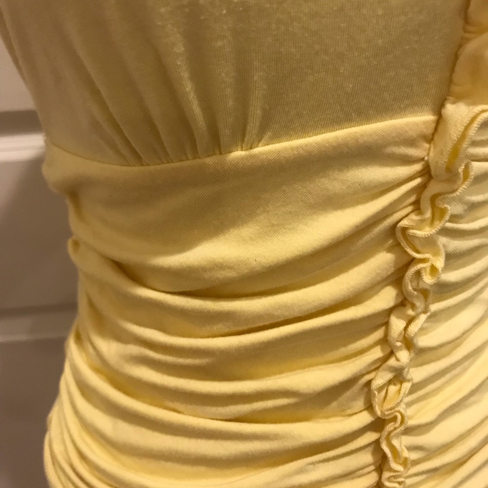 Super soft yellow tee shirt